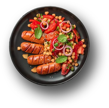 sausage-salad
